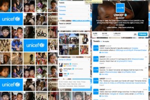 unicef-twitter-page