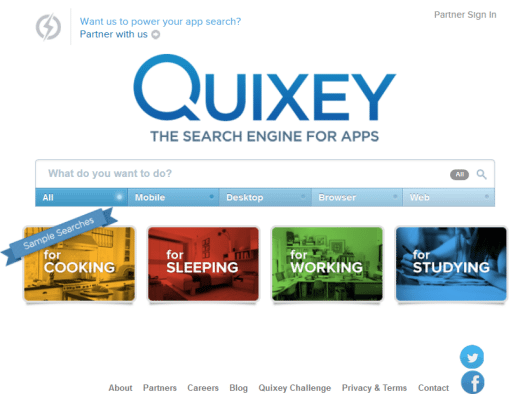 QUIXEY: encuentra la aplicación que estás buscando