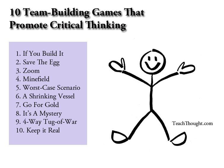 http://www.teachthought.com/teaching/10-team-building-games-that-promote-critical-thinking/