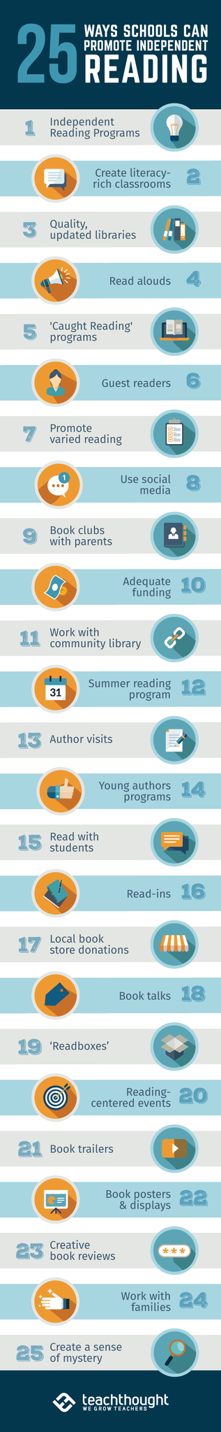 ways schools can promote independent reading