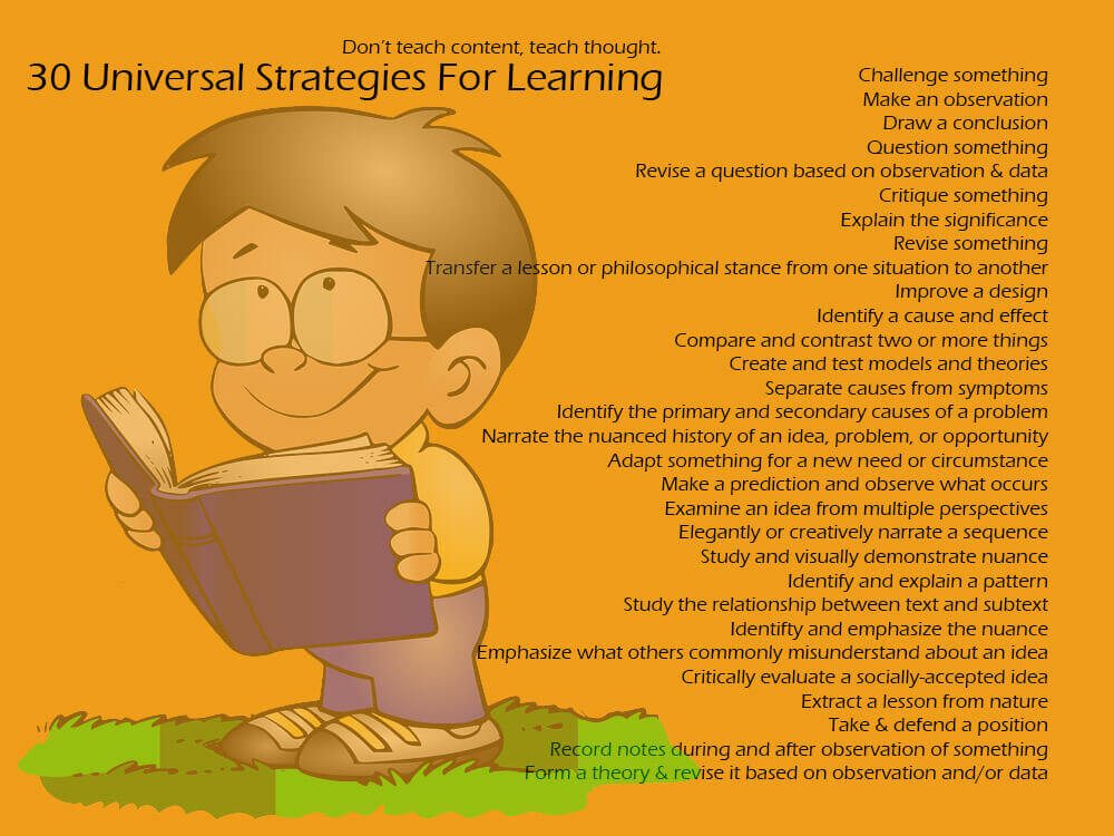 universal strategies for critical learning