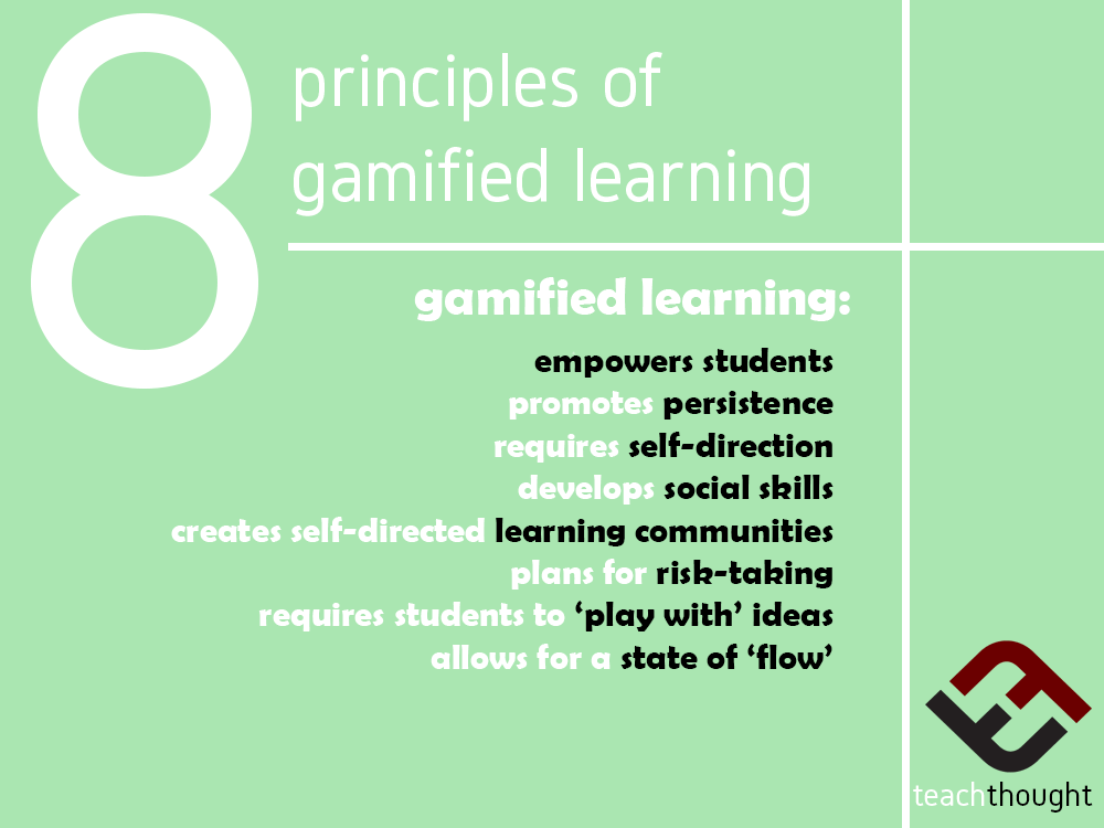 8 Principles Of Gamified Learning