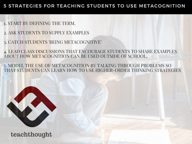 5 Strategies For Teaching Students To Use Metacognition -