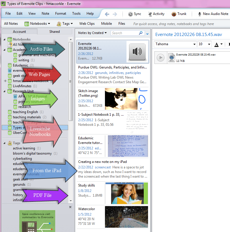 evernote web app evernote web app