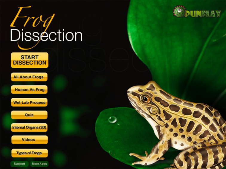 TeachThought App Of The Day: Frog Dissection