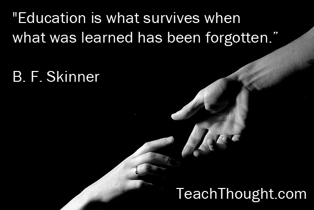 skinner-on-learning 21st Century Learning: Preparing Students For Complex Futures