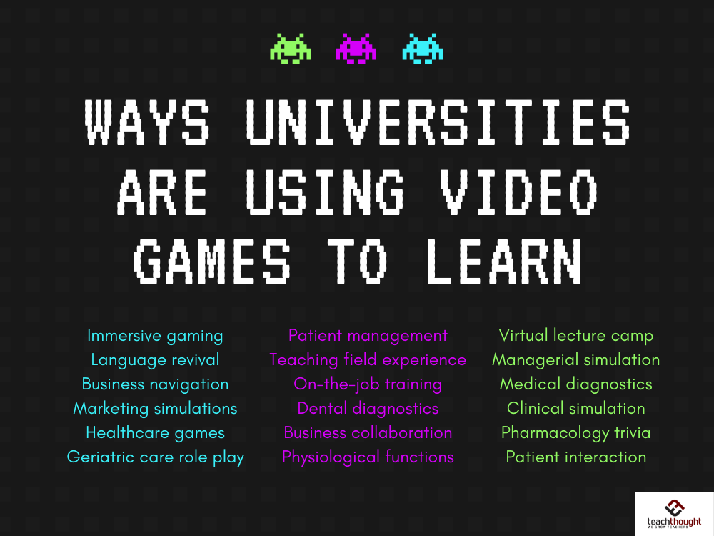 video games learning
