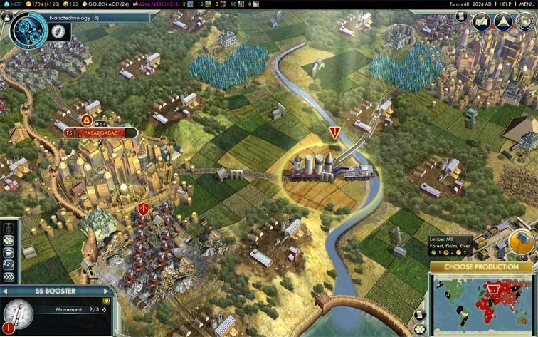 civilization-v-simulation geographical map