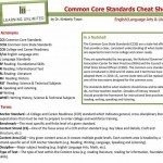 Common core cheat sheet fi
