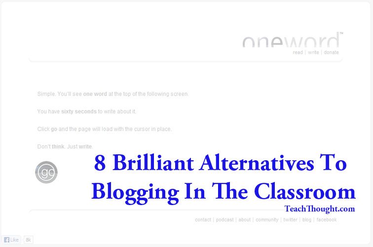 8 brilliant alternatives to blogging in the classroom