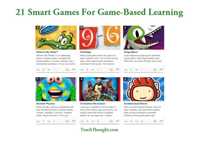 21 Smart Games For Game-Based Learning
