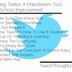 Making Twitter A Mainstream Tool For School Improvement