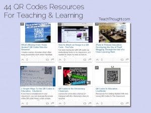20 QR Codes Resources For Teaching & Learning | TeachThought