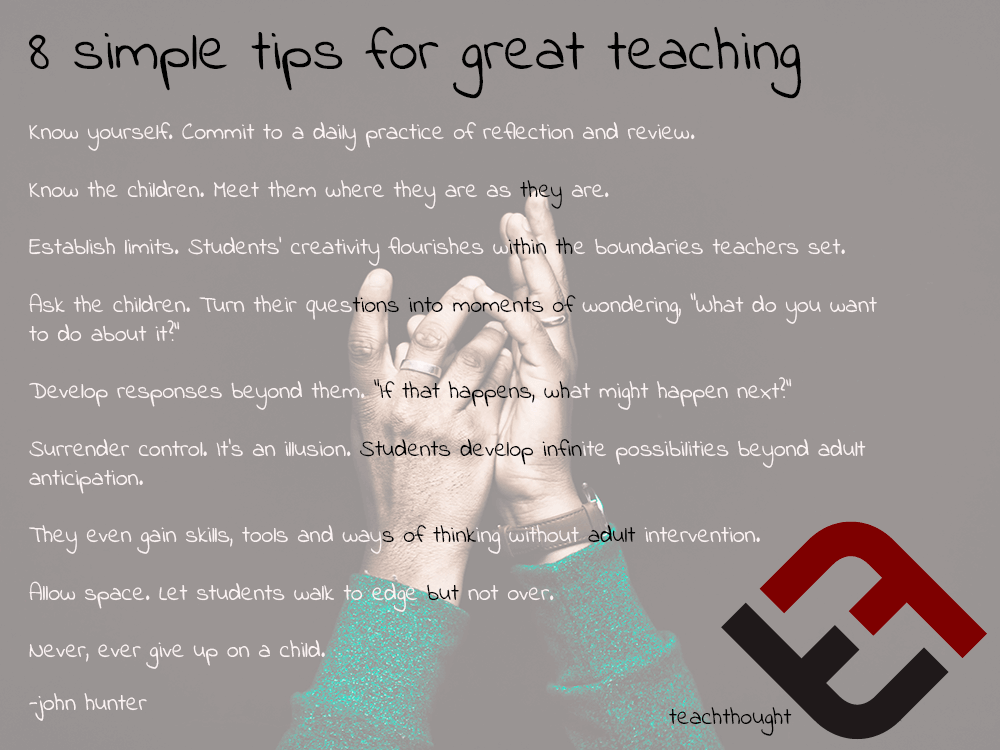 simple tips for great teaching