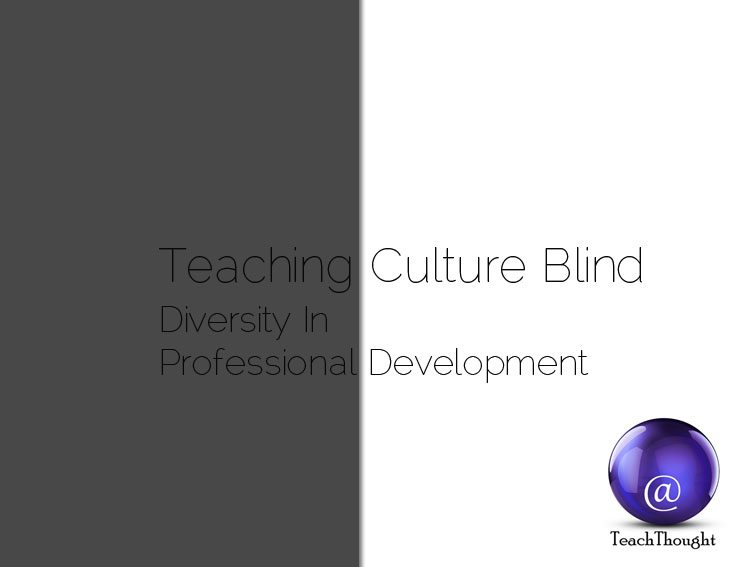 Teaching Culture Blind: Diversity In Professional Development