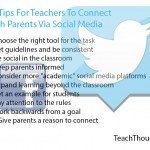 10 Tips For Teachers To Connect With Parents Via Social Media
