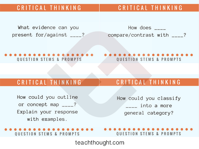 26 Sentence Stems For Higher-Level Conversation In The Classroom