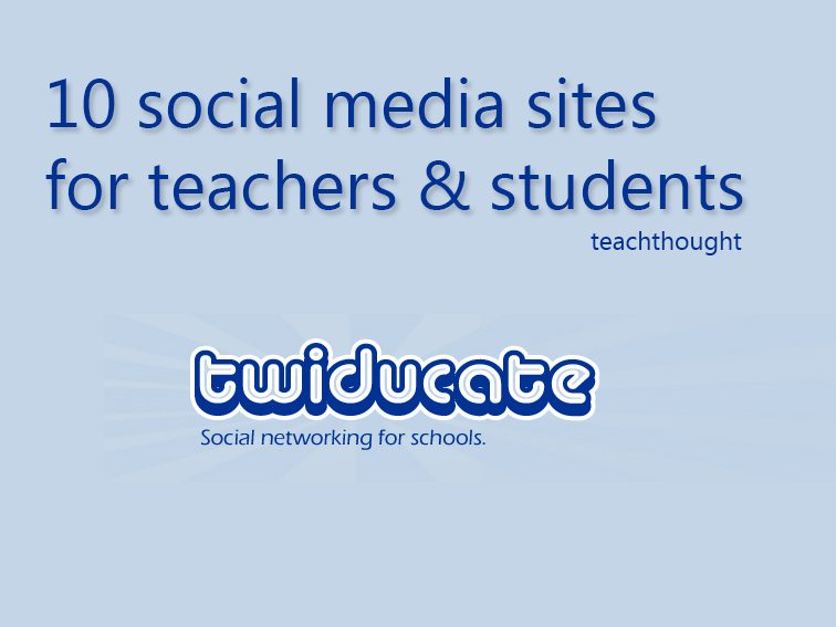 10 Social Media Sites For Education