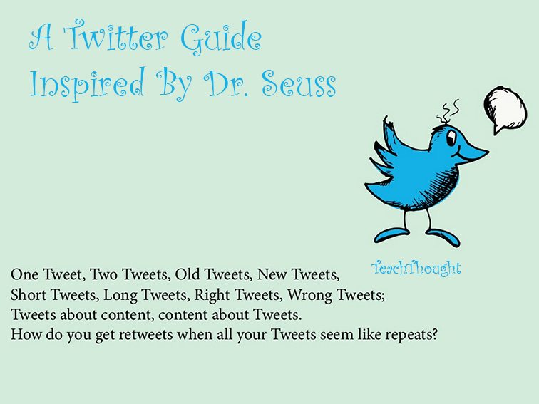 A Twitter Guide Inspired By Dr. Seuss