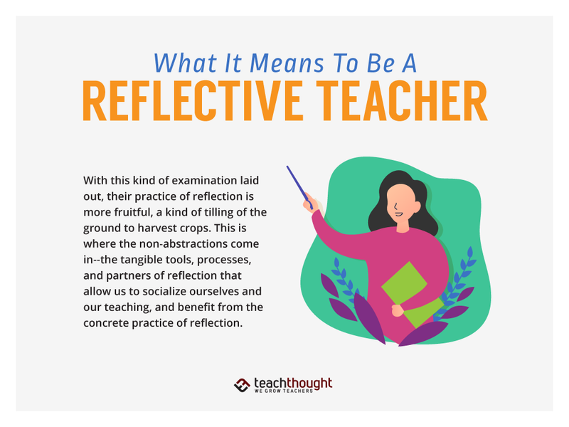 self reflection as a teacher essay