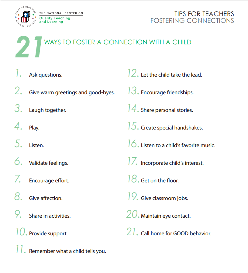 32 Tips For Building Better Relationships With Students -