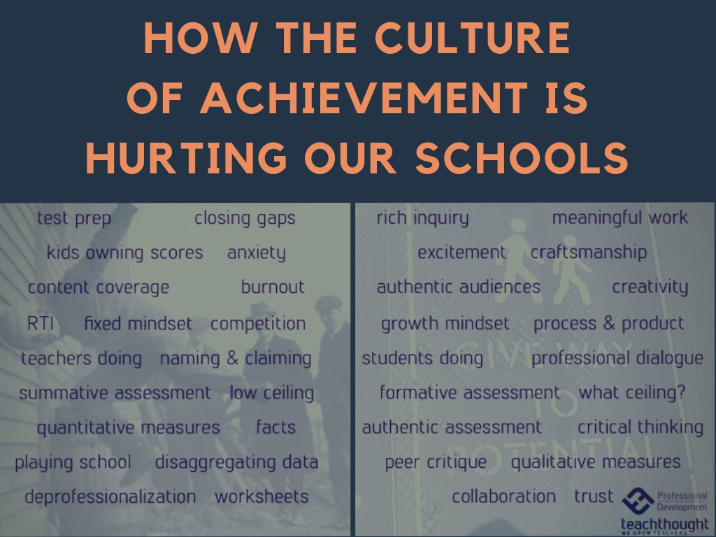 How The Culture Of Achievement Is Hurting Our Schools