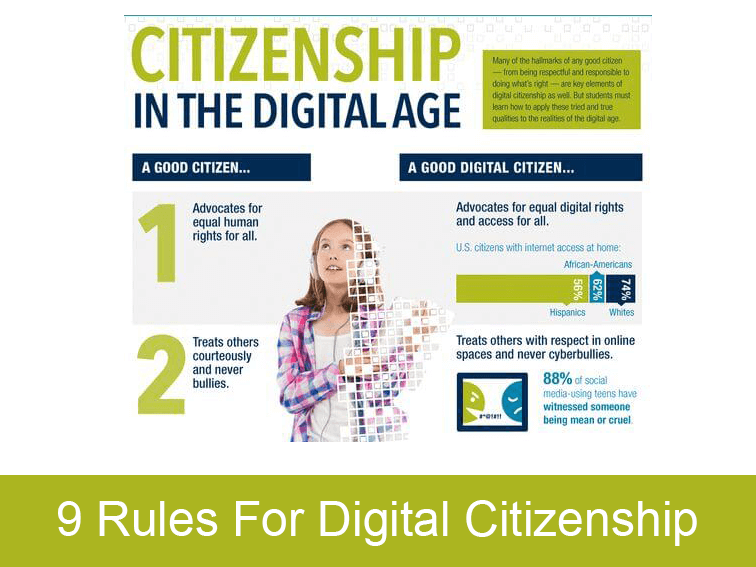 9 Rules For Digital Citizenship