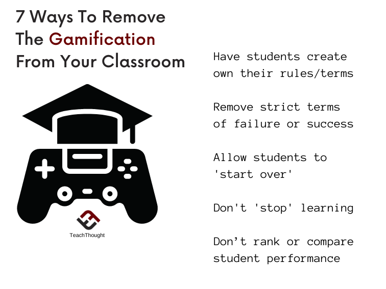 7 Ways To Remove The Gamification In Your Classroom