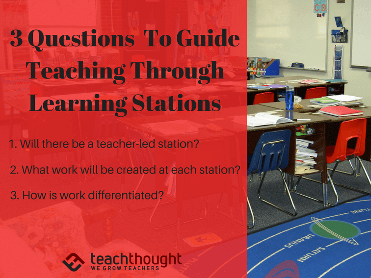 guide teaching through learning stations