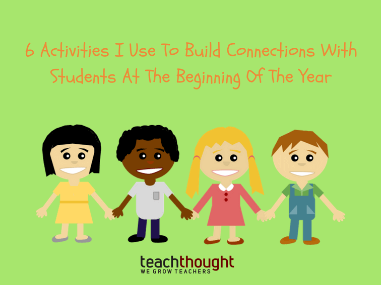 6 Activities I Use To Build Connections With Students At The Beginning Of The Year