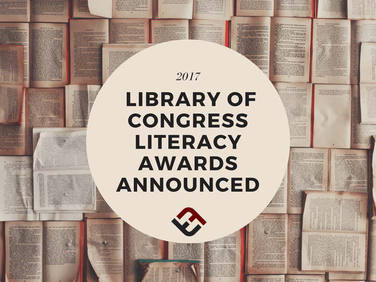 2017 Library Of Congress Literacy Awards Announced