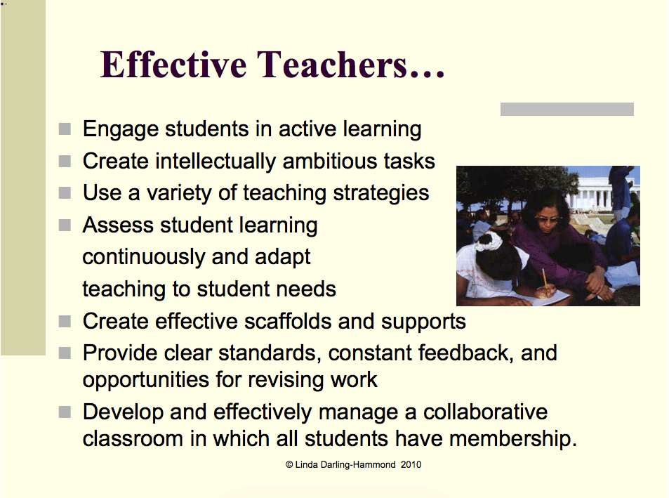 effective teachersrss