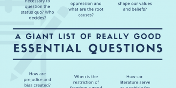 a giant list of really good essential questions