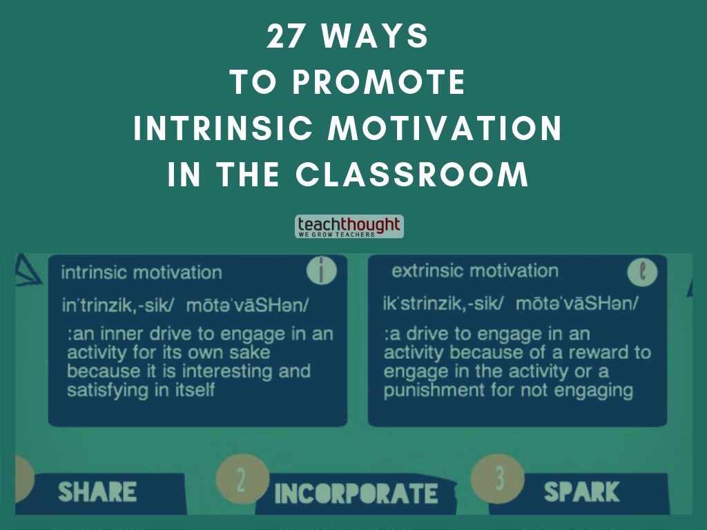Extrinsic and intrinsic motivation theory