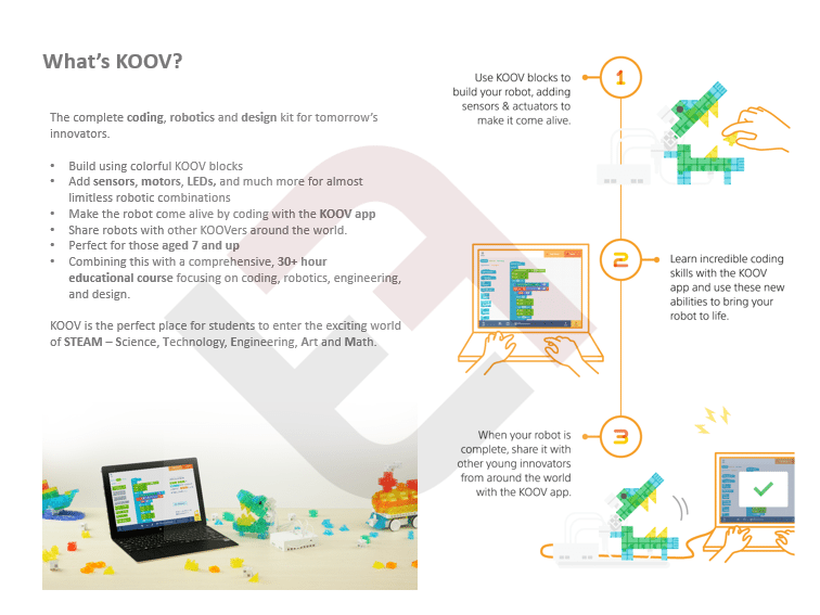 KOOV Robotics: A Solution For Teaching Robotics