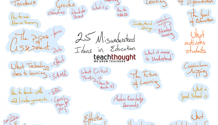 25 Of The Most Misunderstood Ideas In Education