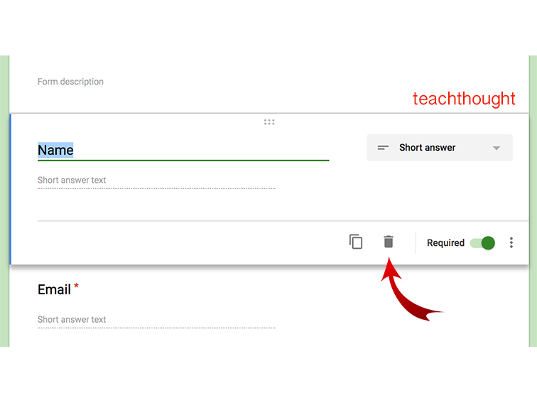 How To Add And Delete Questions To A Google Form