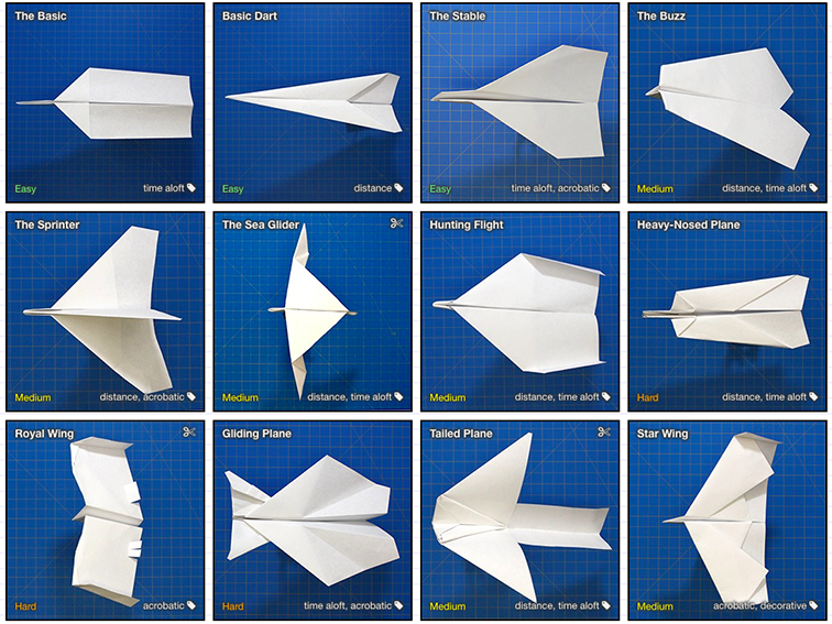 A Really Cool Database For Paper Airplanes | Education