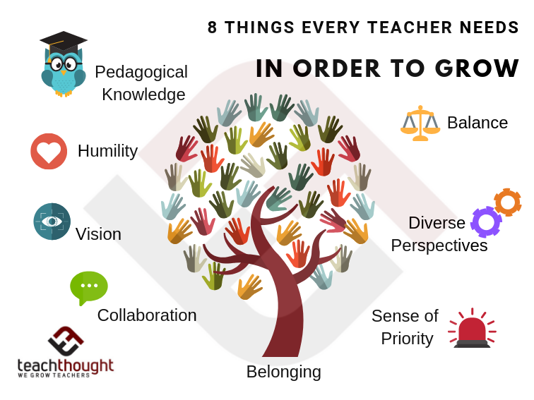 8 Things Every Teacher Needs In Order To Grow