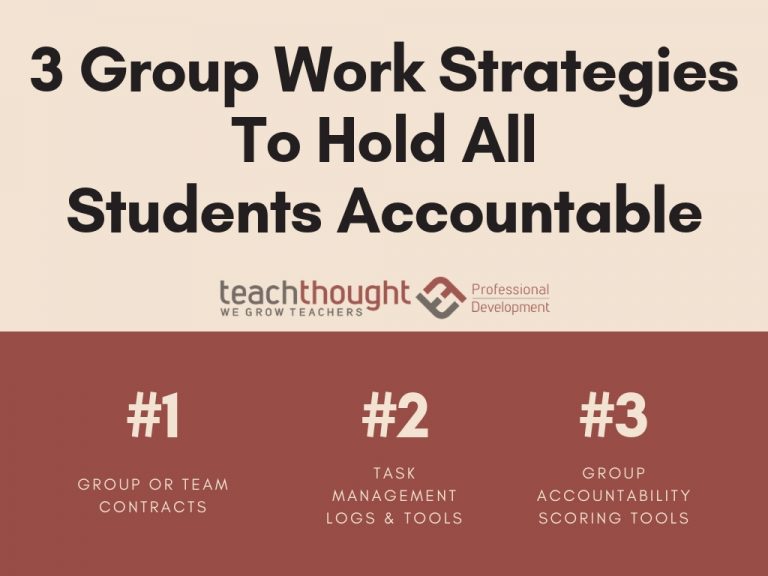 3 group work strategies to hold all students accountable
