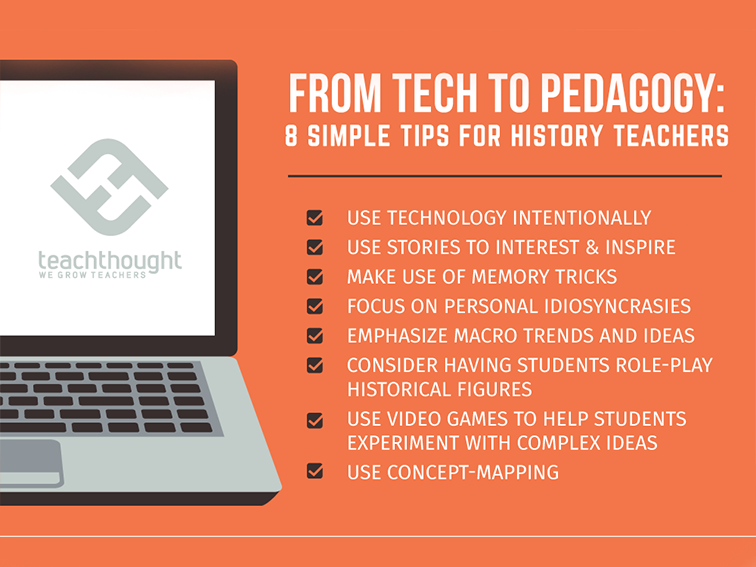 from tech to pedagogy: 8 simple tips for history teachers