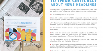 10 questions to think critically about news headlines