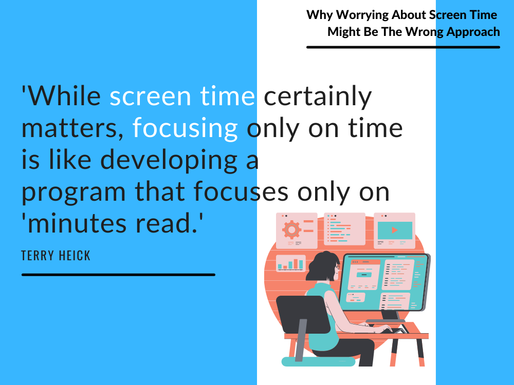 Why Worrying About Screen Time Might Be The Wrong Approach