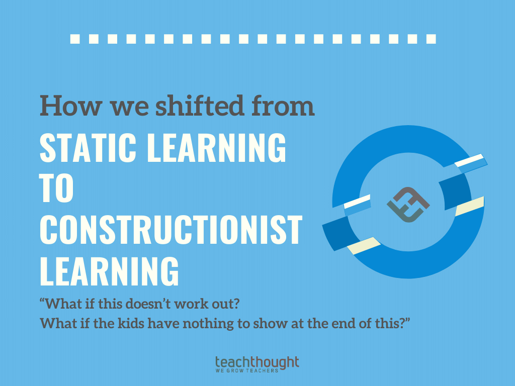 How We Shifted From From Static Learning To Constructionist Learning -