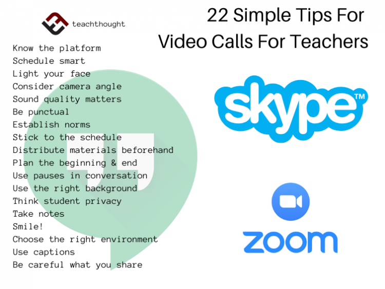 22 Simple Tips For Video Calls For Teachers Technology