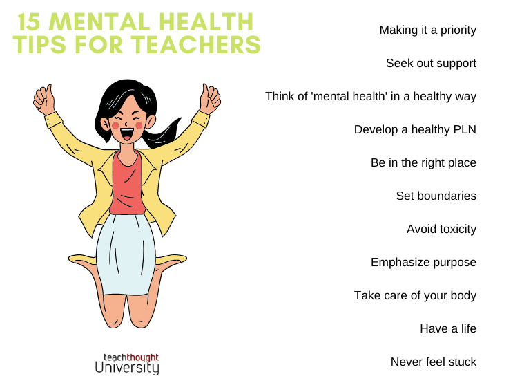 15 Mental Health Tips For Teachers