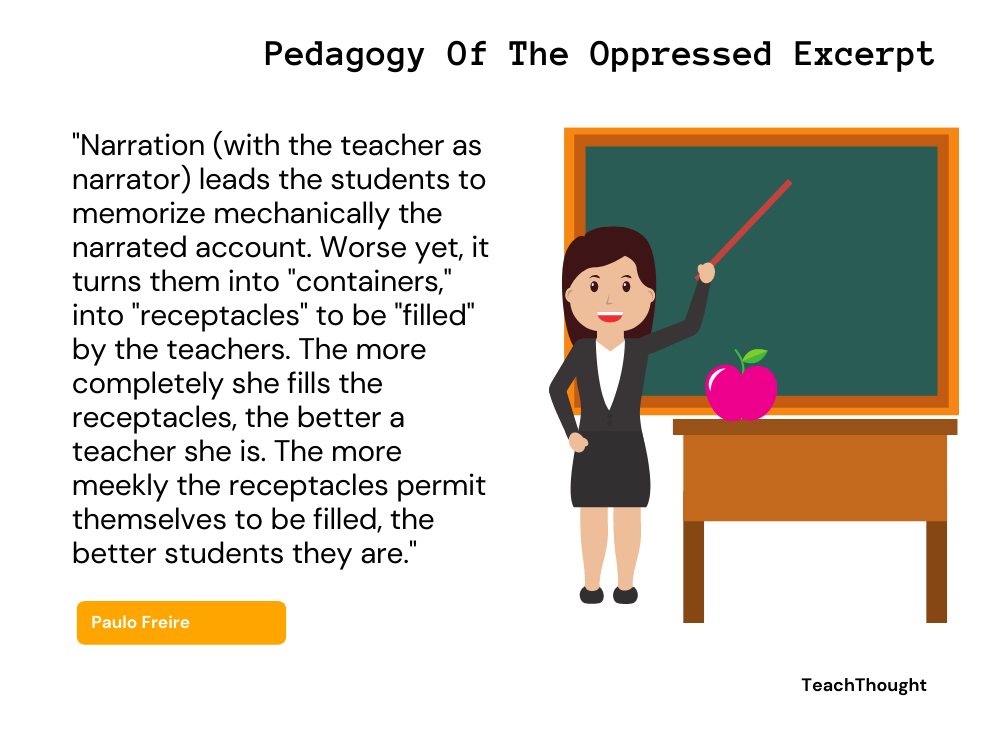 Pedagogy Of The Oppressed Excerpt