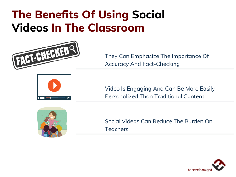 three benefits of using social videos in the classroom