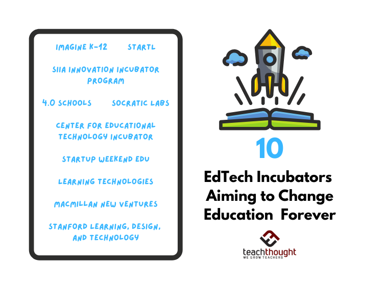 10 EdTech Incubators Aiming To Change Education Forever