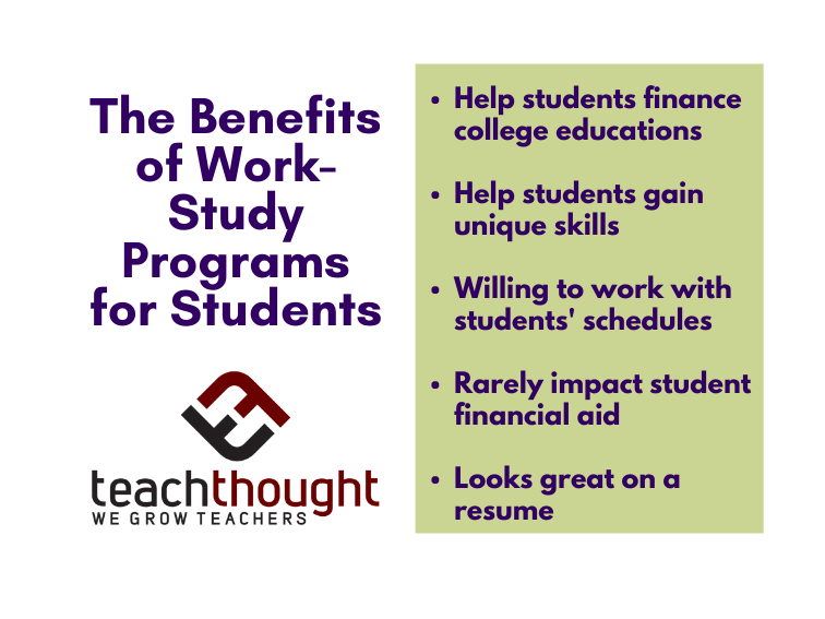 benefits of work-study programs for students